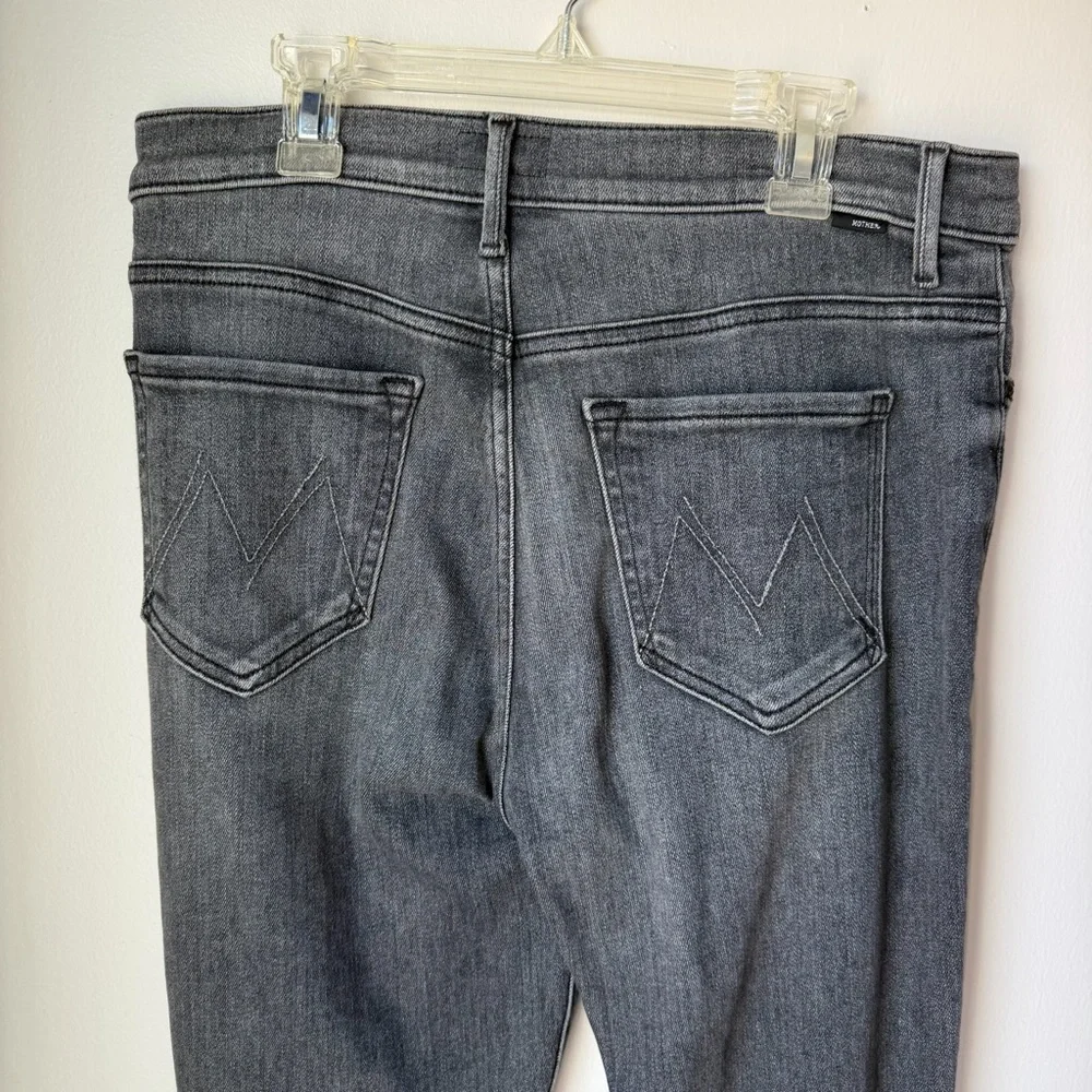 Mother Rascal Sliced Up Heel Jeans - Picture 6 of 9